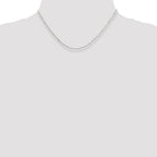 Sterling Silver Serpentine Chain Necklace 1.4mm
