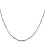 Sterling Silver Herringbone Chain Necklace 1.65mm