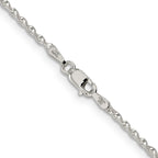 Sterling Silver Herringbone Chain Necklace 1.65mm