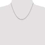 Sterling Silver 1.65mm Twisted Herringbone Chain
