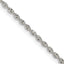 Sterling Silver Herringbone Chain Necklace 1.65mm