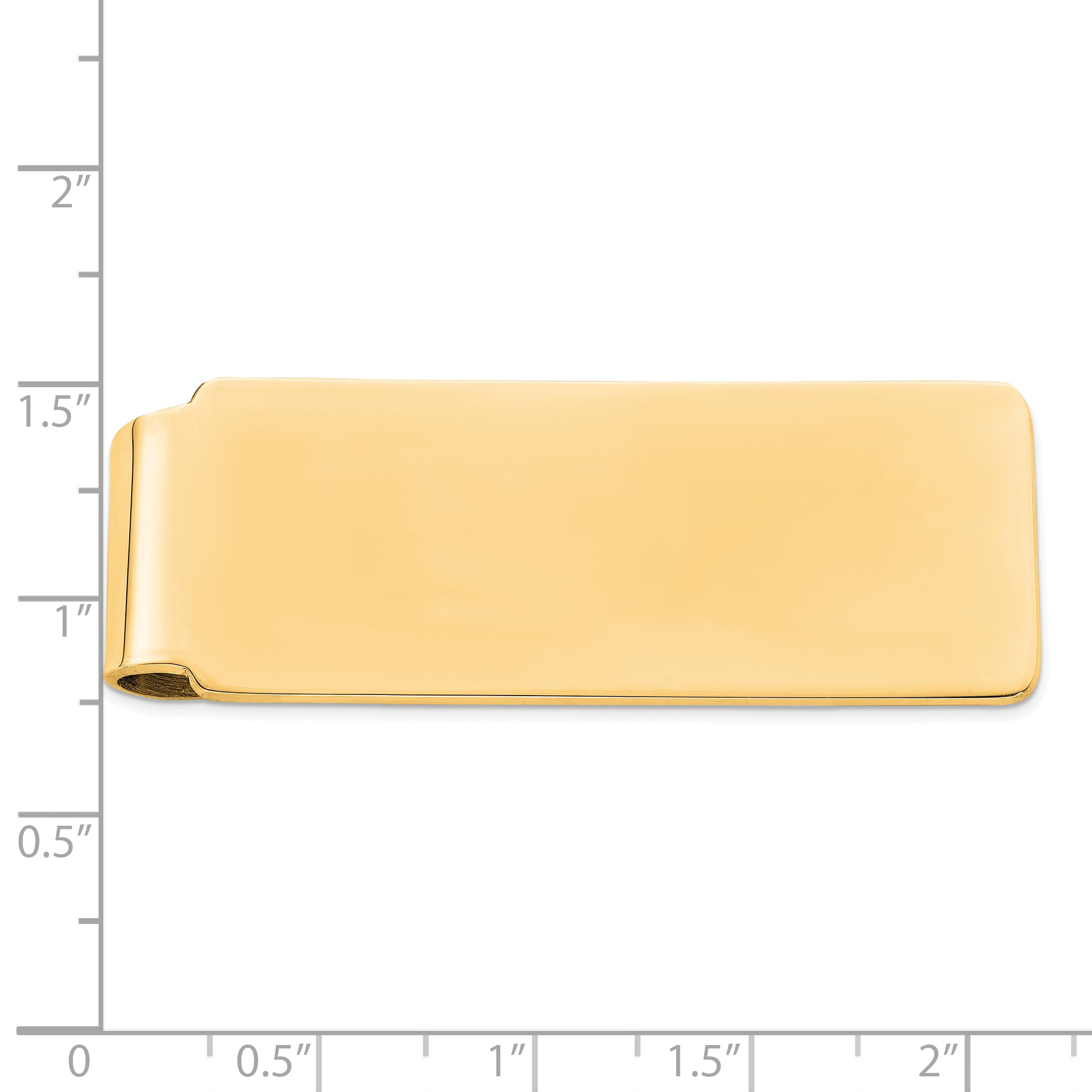 Sterling Silver Gold-plated Money clip