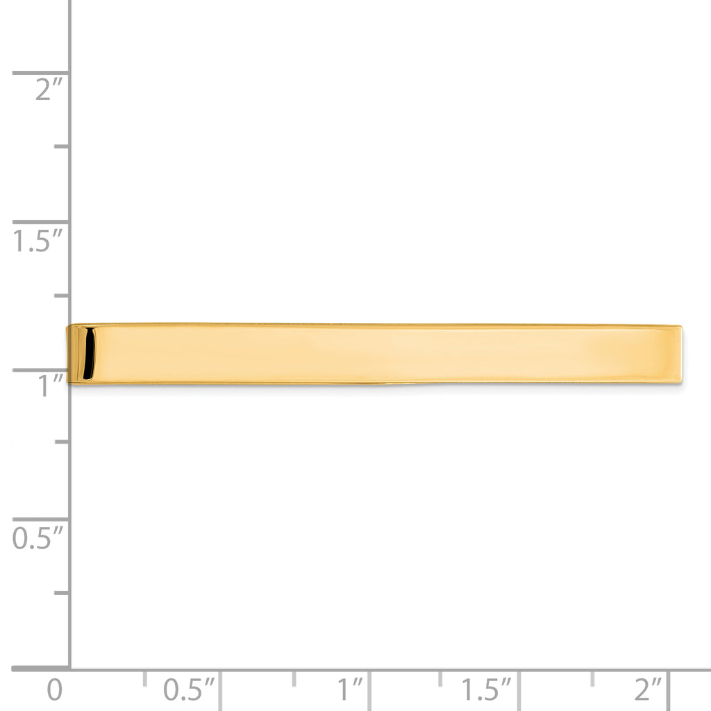 Sterling Silver Gold-plated Tie Bar