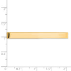 Sterling Silver Gold-plated Tie Bar