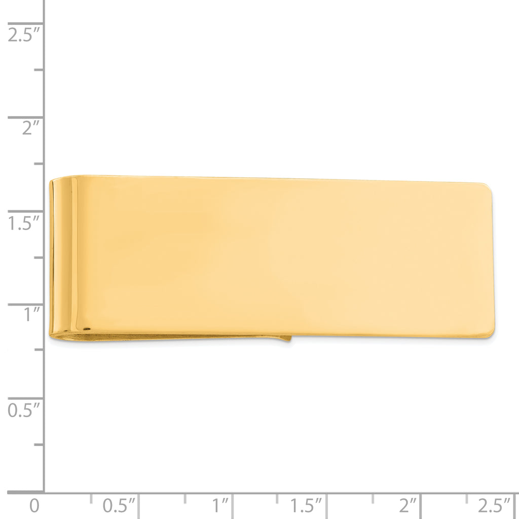 Sterling Silver Gold-plated Money Clip