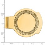 Sterling Silver Gold-plated Money Clip