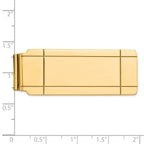 Sterling Silver Gold-plated Money Clip