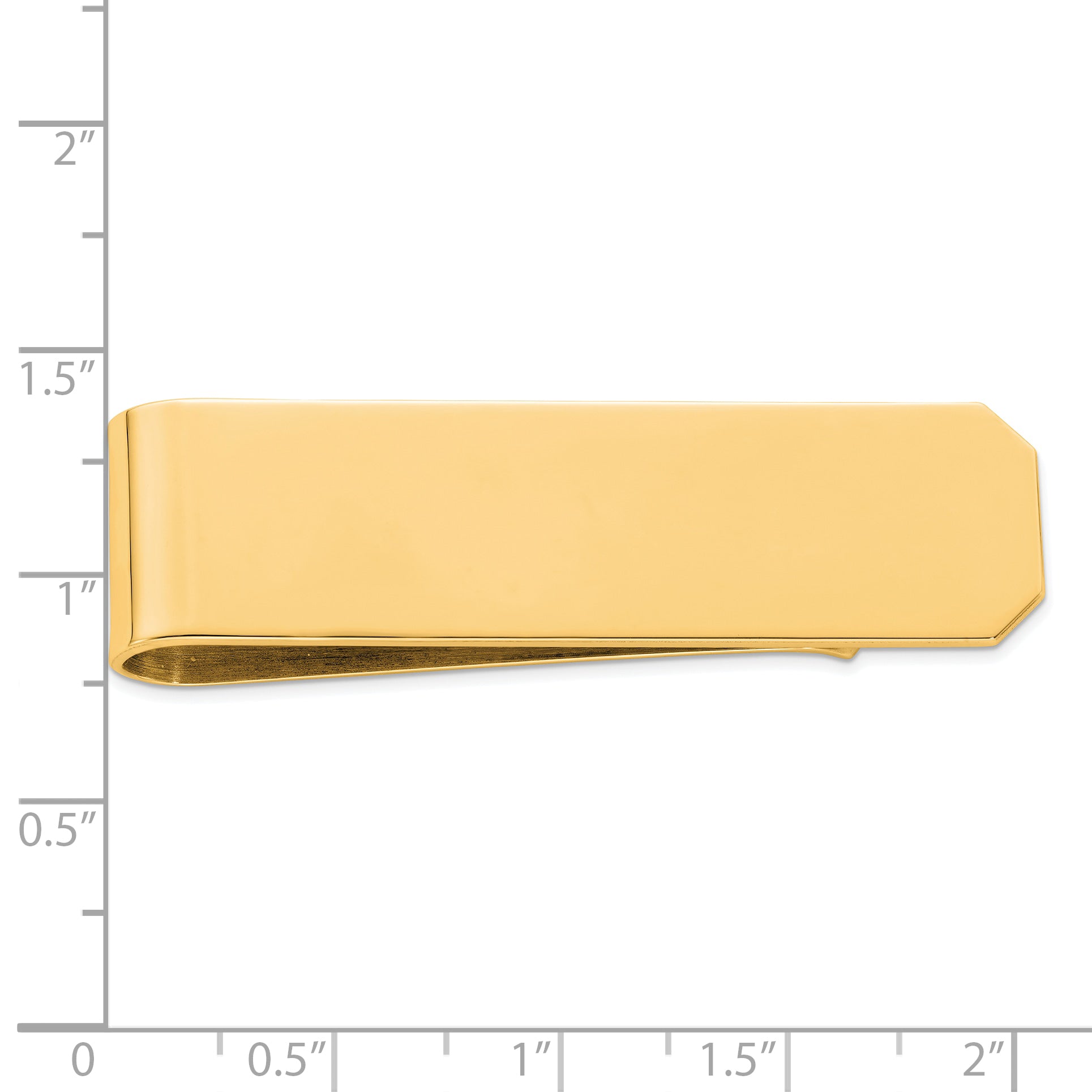 Sterling Silver Gold-Plated Money Clip Secondary image