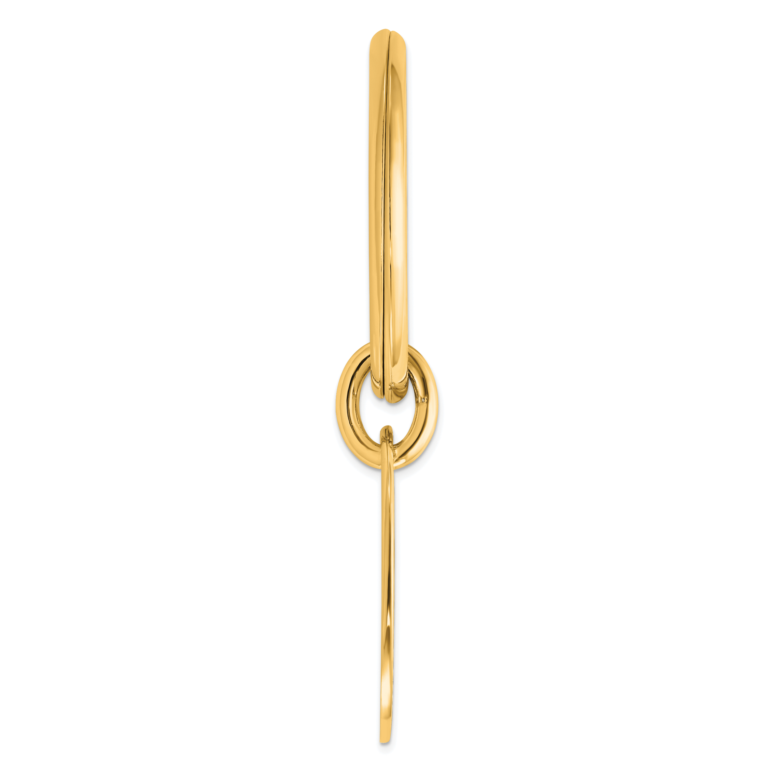 Sterling Silver Gold-plated Key Chain Secondary image