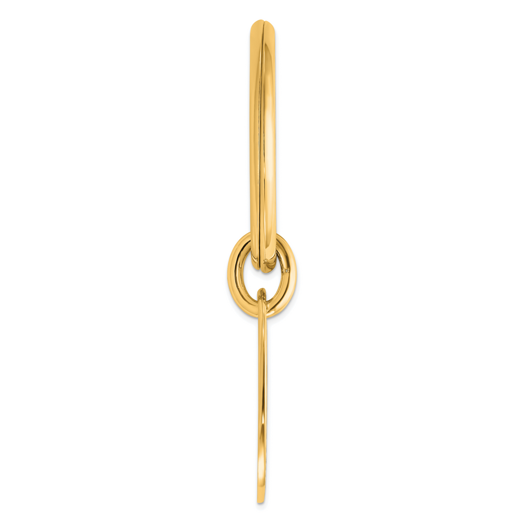 Sterling Silver Gold-plated Key Chain
