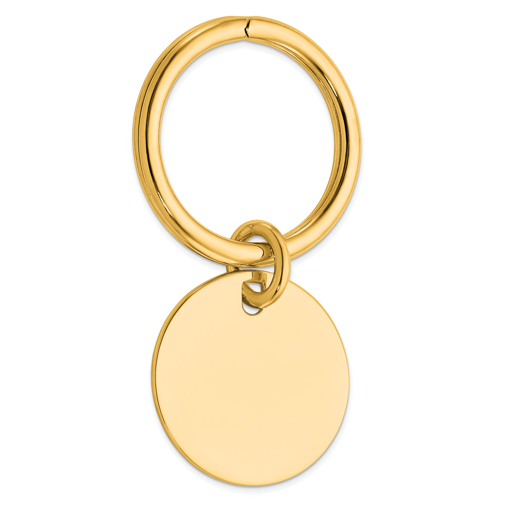 Sterling Silver Gold-plated Key Chain