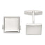 Sterling Silver Polished Square Cuff Links