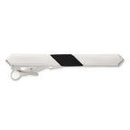 Sterling Silver Polished Onyx Tie Bar