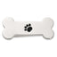 Sterling Silver Dog Bone with Enamel Paw Print Money Clip