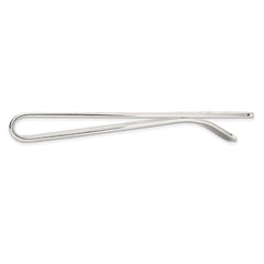 Sterling Silver Rhodium-plated Polished Cut Out Dollar Sign Money Clip