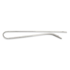 Sterling Silver Rhodium-plated Polished Money Clip