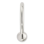 Sterling Silver 1 Screw-off Ball Key Chain
