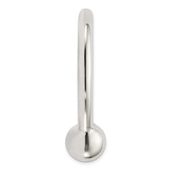 Sterling Silver 1 Screw-off Ball Key Chain