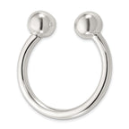 Sterling Silver 1 Screw-off Ball Key Chain