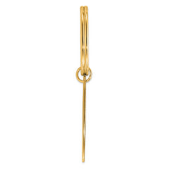 Sterling Silver Gold-plated Key Chain
