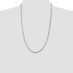 Sterling Silver 1.8mm D/C Square Franco Chain