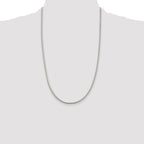 Diamond-Cut Square Franco Chain in Sterling Silver - Sophia Jewelers