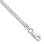 Sterling Silver 3.1mm D/C Square Franco Chain