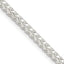 Sterling Silver Diamond-Cut Franco Chain Necklace 3mm