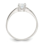 Sterling Silver Cubic Zirconi Ring