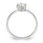 Sterling Silver CZ Ring