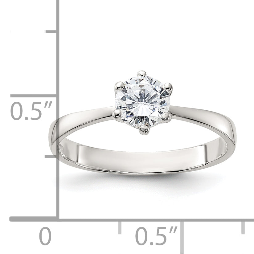 Sterling Silver CZ Ring