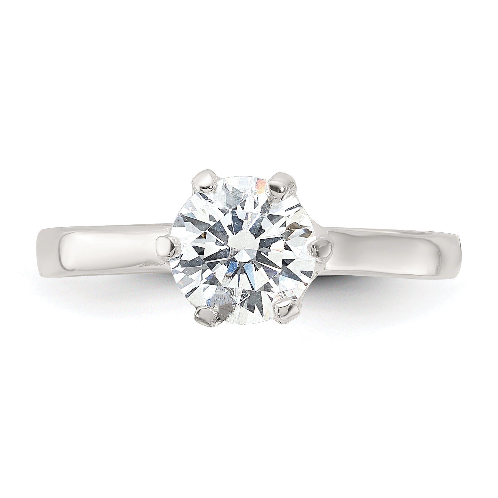 Sterling Silver CZ Ring