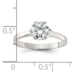 Sterling Silver CZ Ring