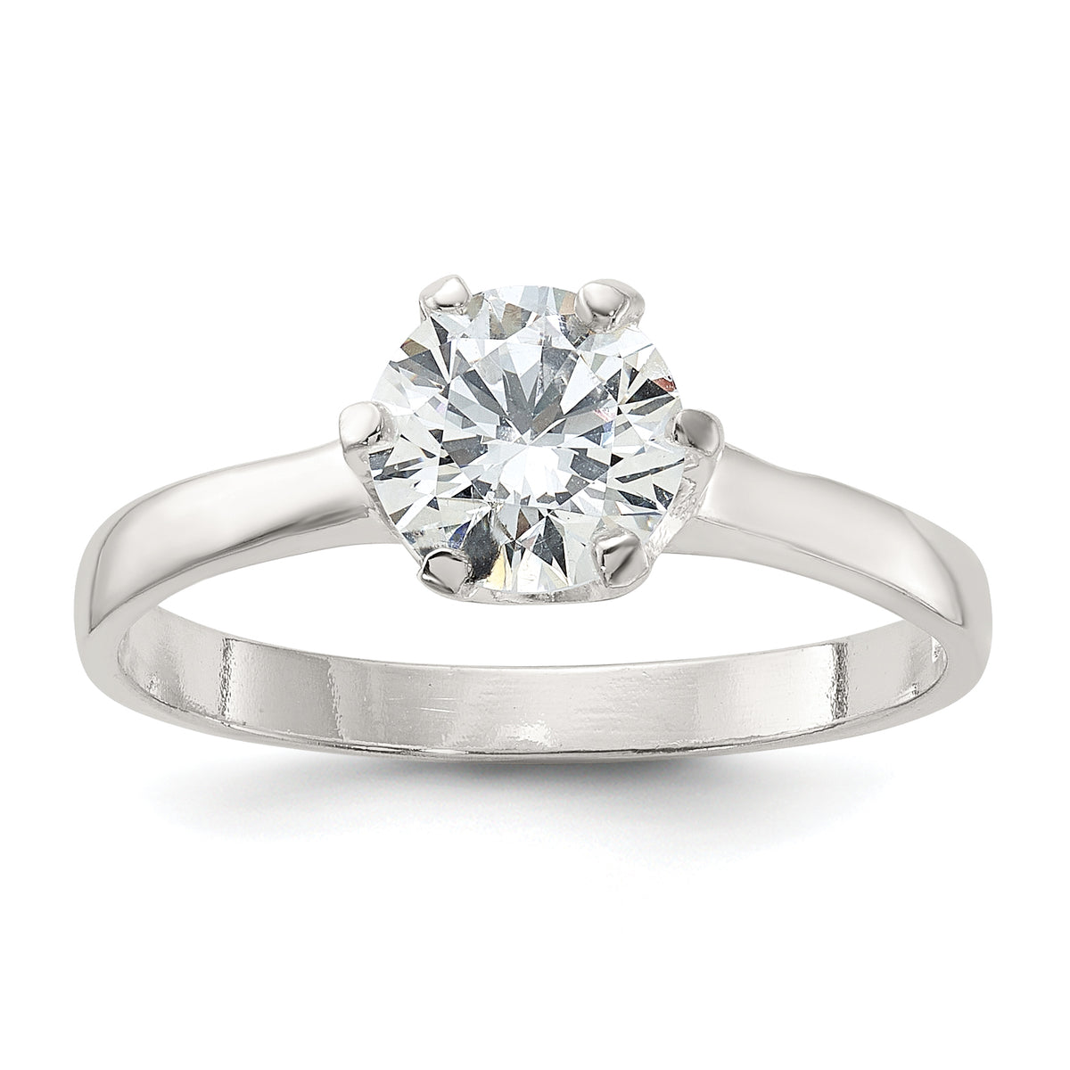 Sterling Silver CZ Ring