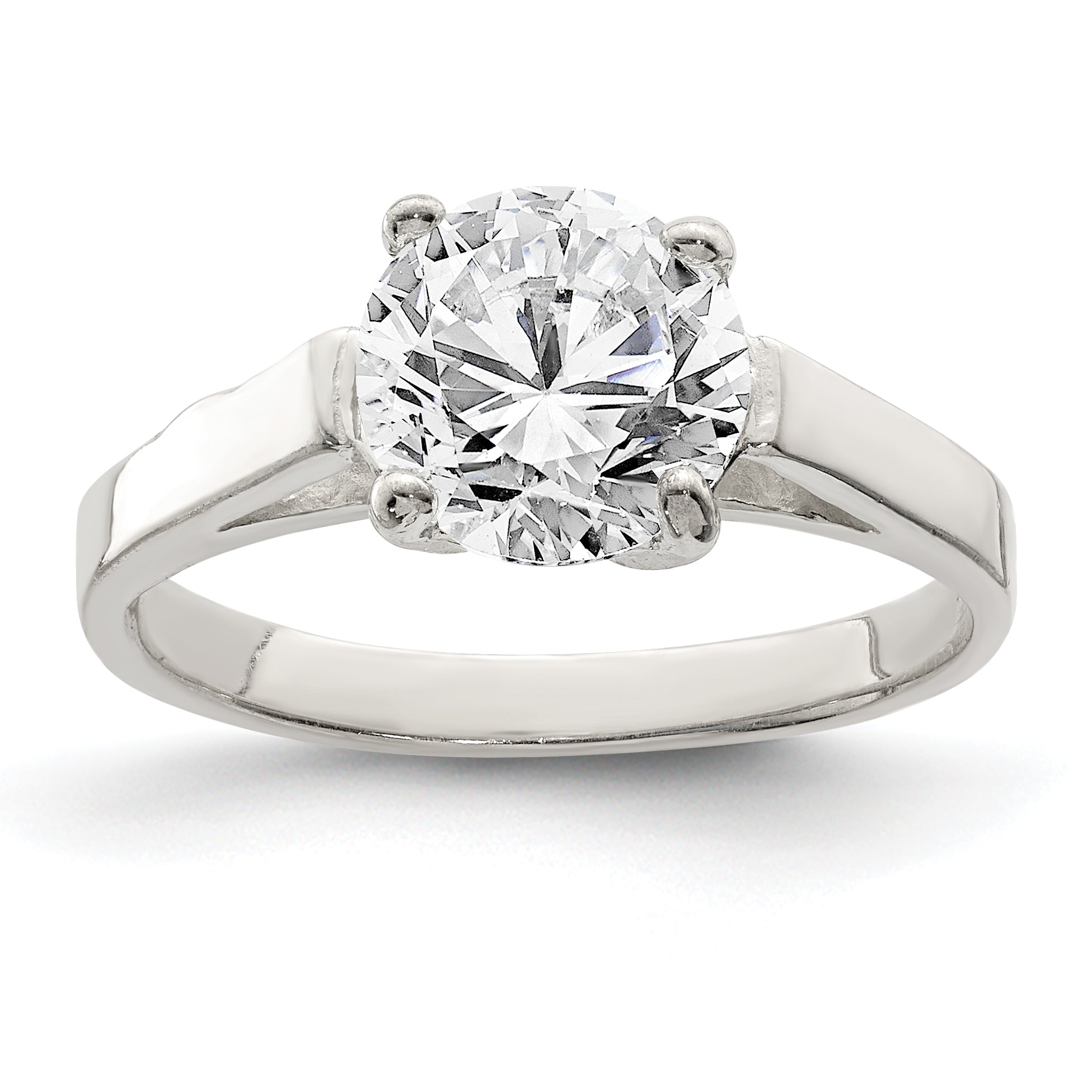 Sterling Silver CZ Ring Main image
