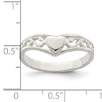 Sterling Silver Heart Ring