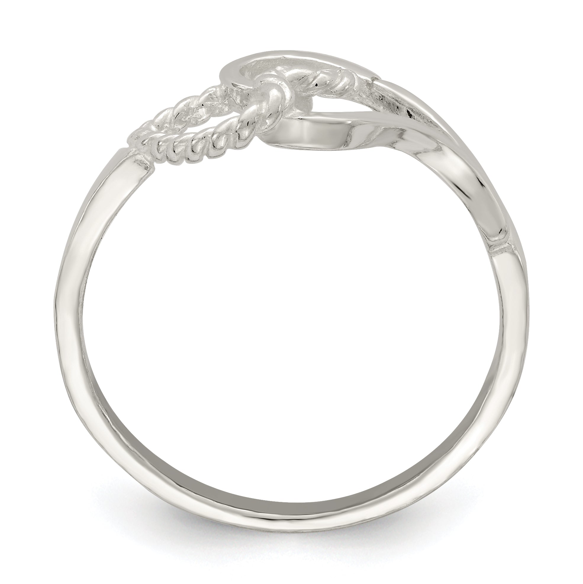 Sterling Silver Heart Ring Secondary image