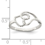 Sterling Silver Heart Ring