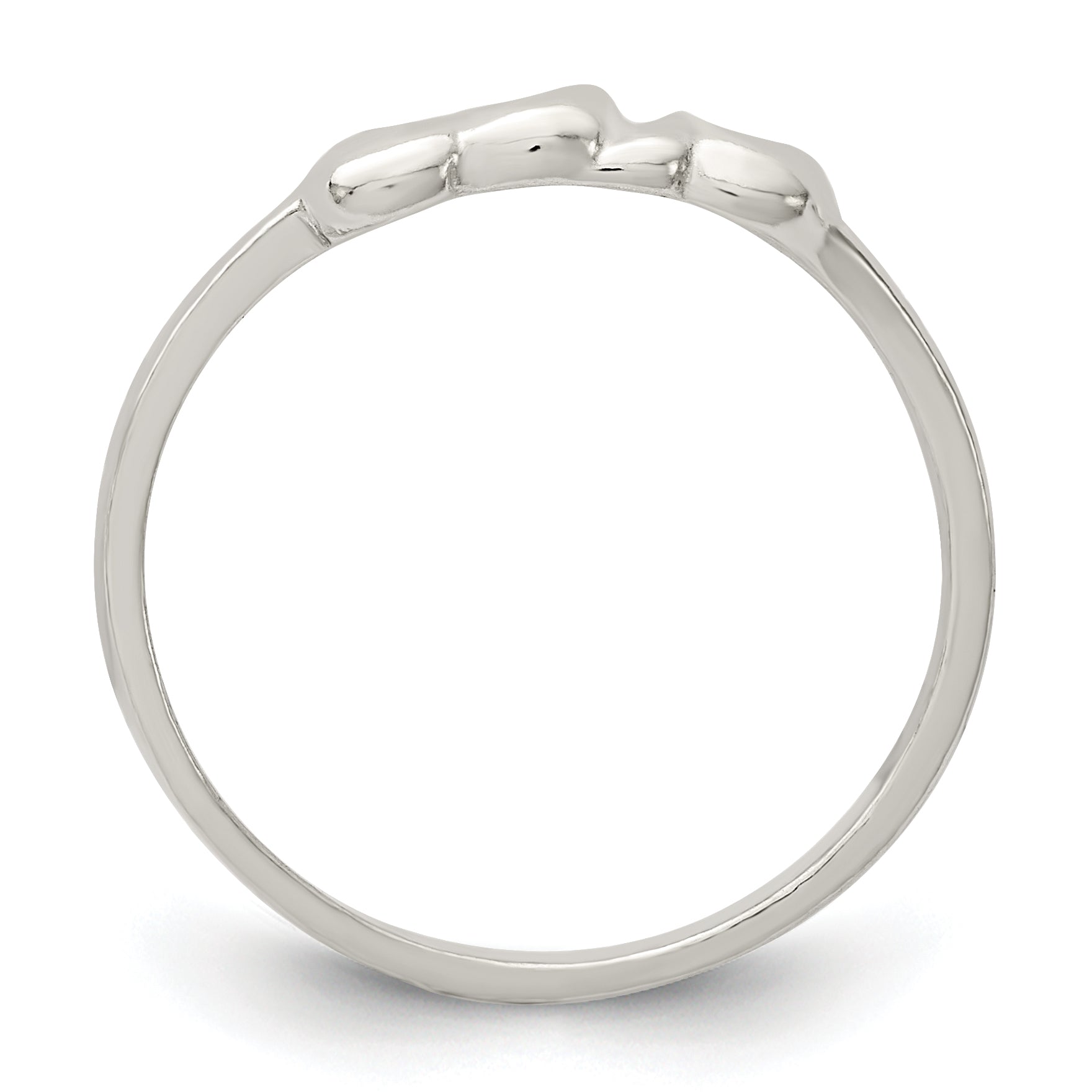 Heart Ring in Sterling Silver Secondary image