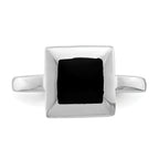 Sterling Silver Onyx Ring