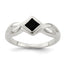 Sterling Silver Onyx Ring