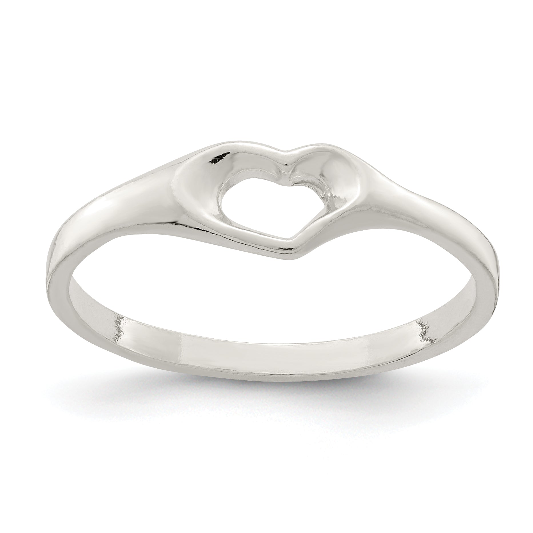 Sterling Silver Heart Ring Main image
