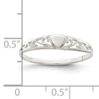 Sterling Silver Heart Ring