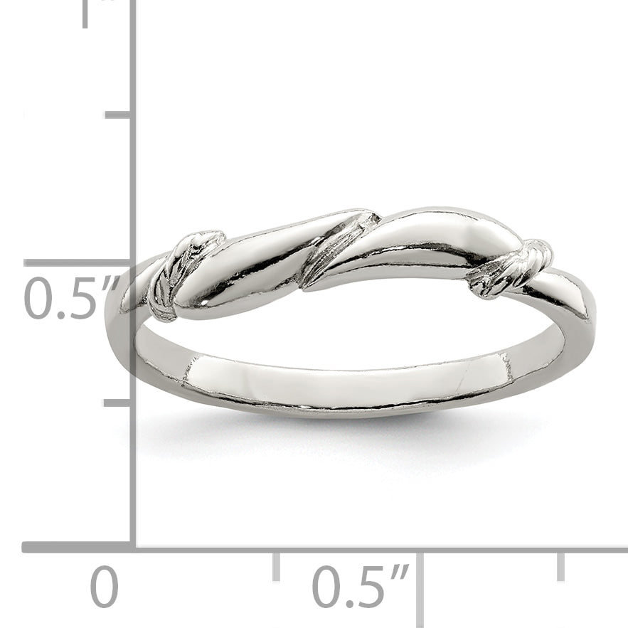 Sterling Silver Swirl Ring