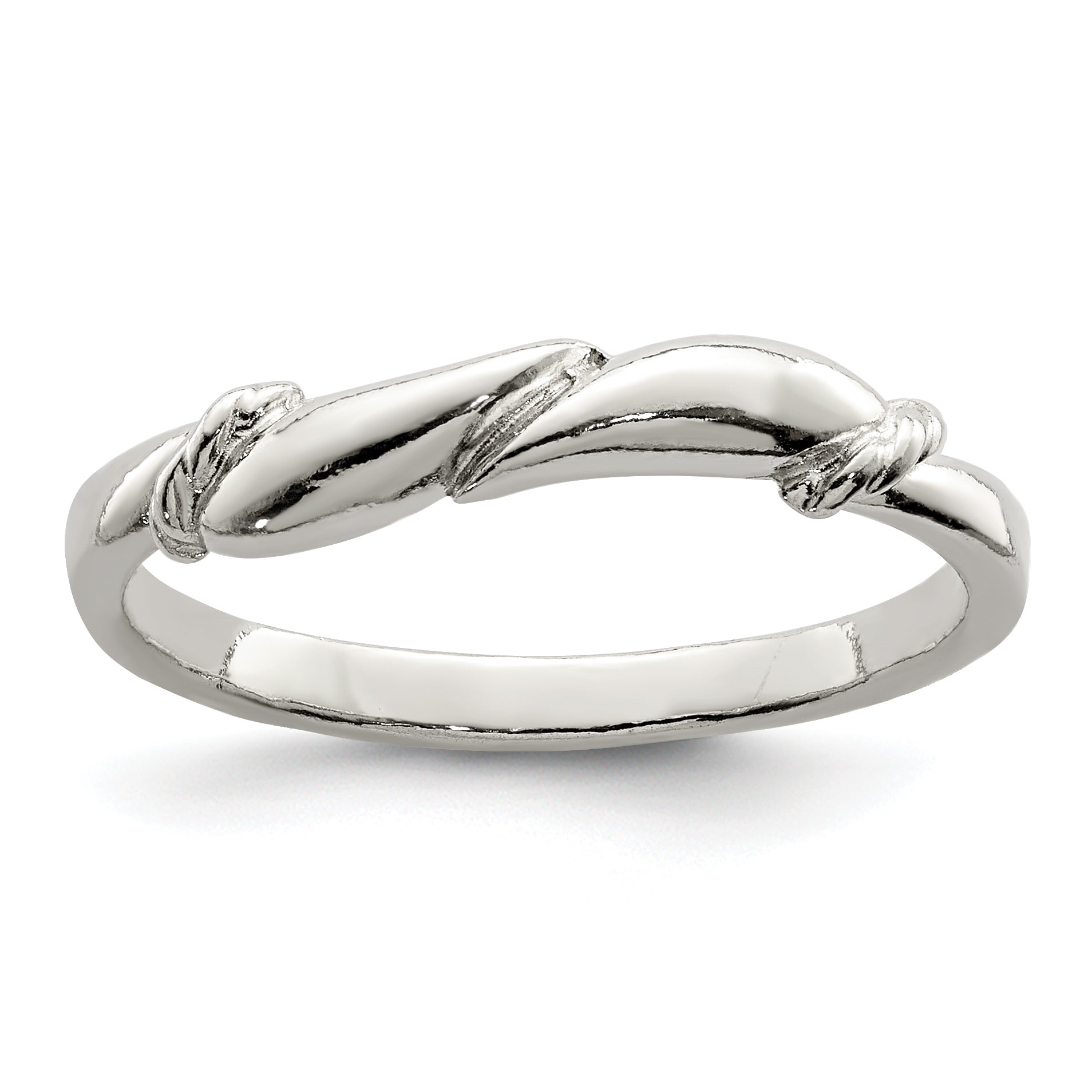 Sterling Silver Swirl Ring Main image