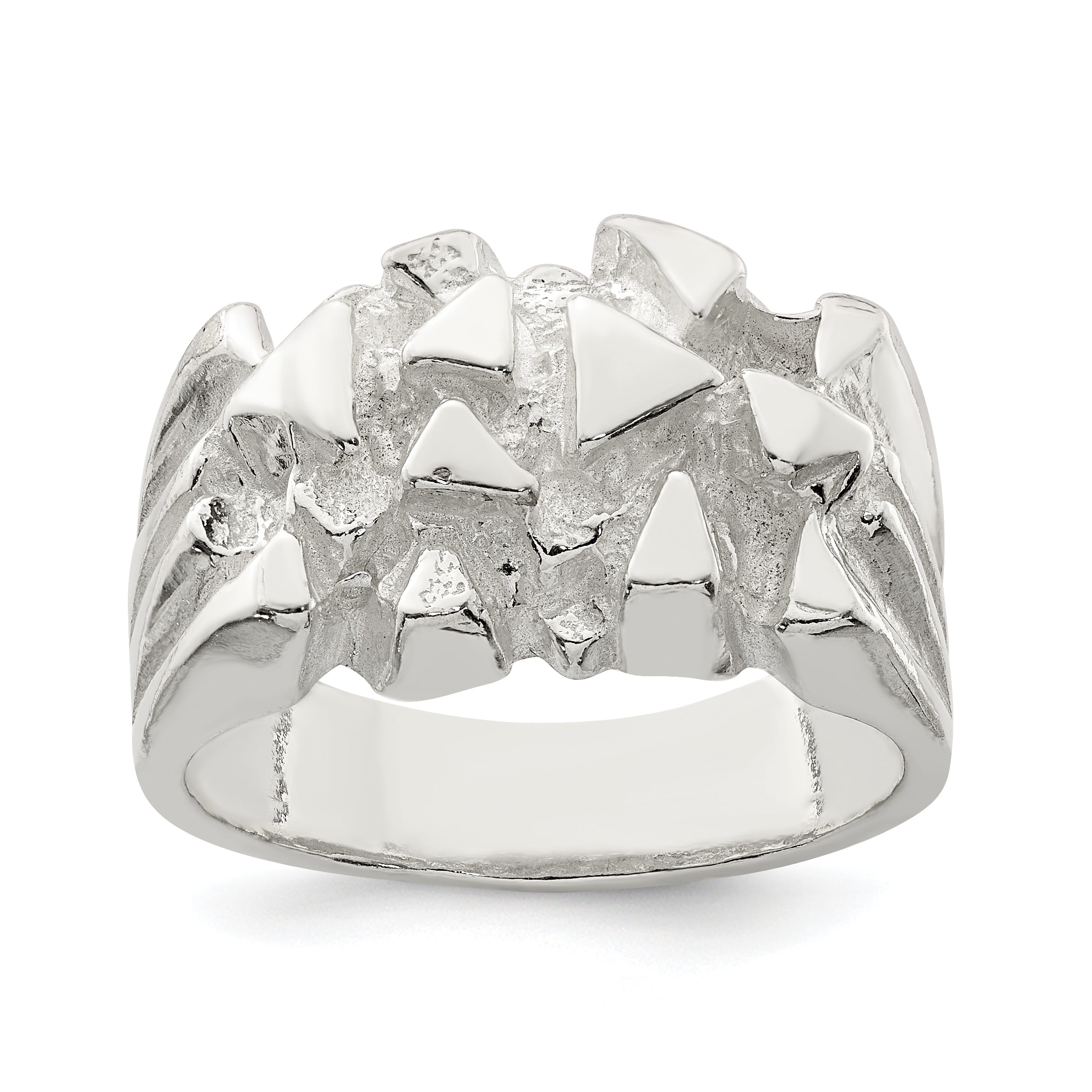 Sterling Silver Nugget Ring Main image