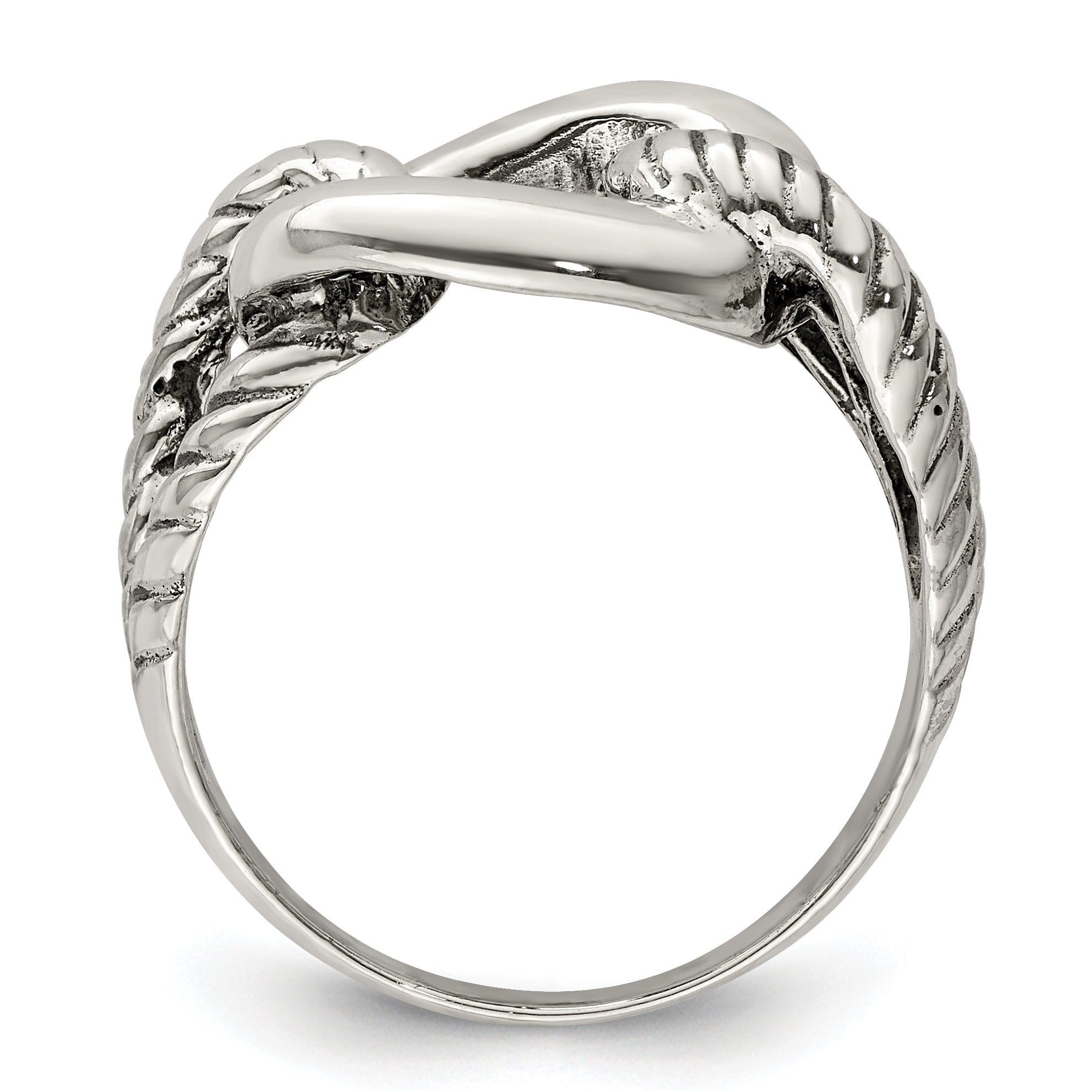 Sterling Silver Antiqued Ring Secondary image