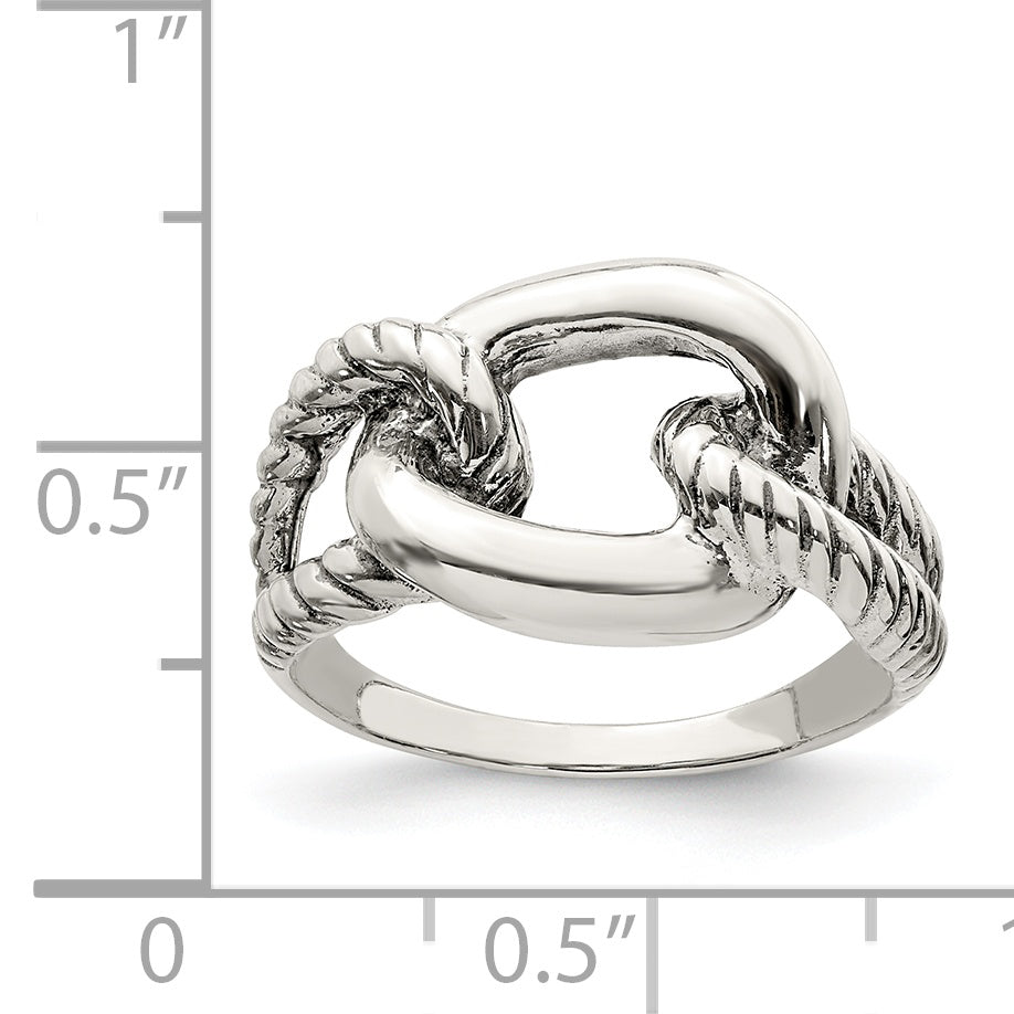Sterling Silver Antiqued Ring