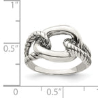 Sterling Silver Antiqued Ring