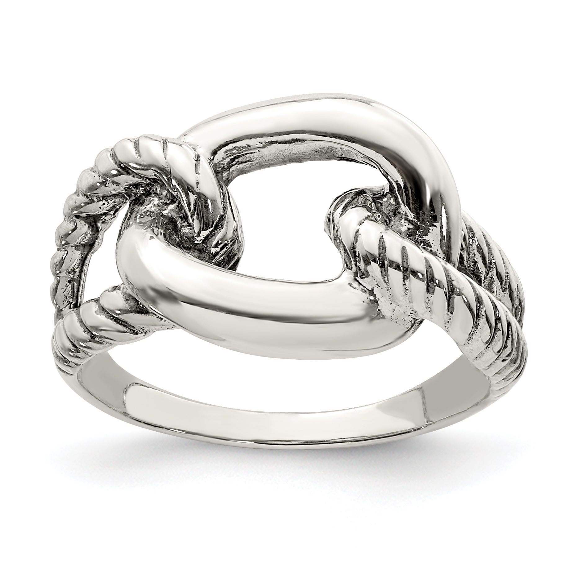 Sterling Silver Antiqued Ring Main image